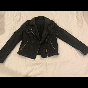 Faux Leather Moto jacket